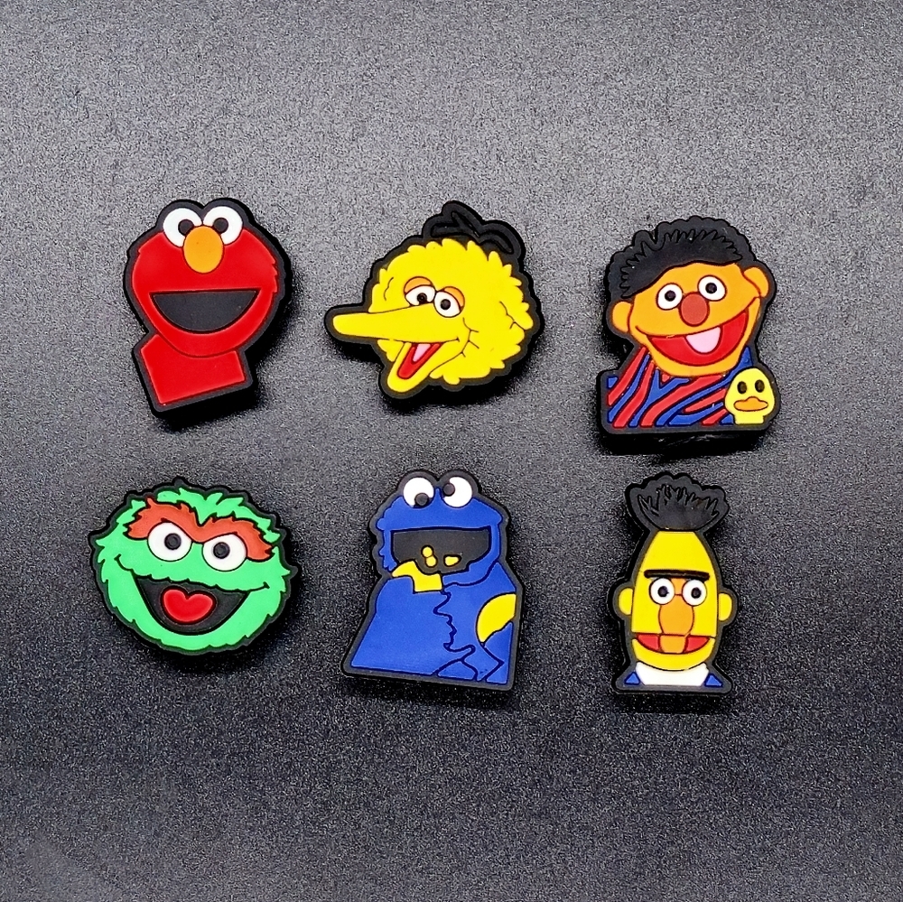 Sesame Street Croc Charm Bundle (6)